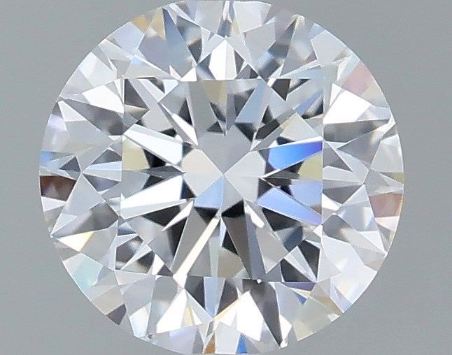 1.10 Carat Round Shaped, Excellent Cut, D Color, VVS2 Clarity, IGI Certified Lab Grown Diamond