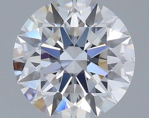 0.54 Carat Round Shaped, Ideal Cut, D Color, VS2 Clarity, IGI Certified Lab Grown Diamond