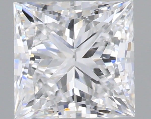 0.77 Carat Princess Shaped, Very Good Cut, D Color, VVS2 Clarity, IGI Certified Lab Grown Diamond