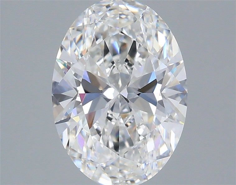 2.07 Carat Oval Shaped, Ideal Cut, E Color, VVS2 Clarity, IGI Certified Lab Grown Diamond