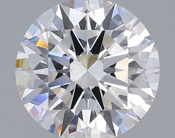 1.09 Carat Round Shaped, Ideal Cut, D Color, VVS2 Clarity, IGI Certified Lab Grown Diamond