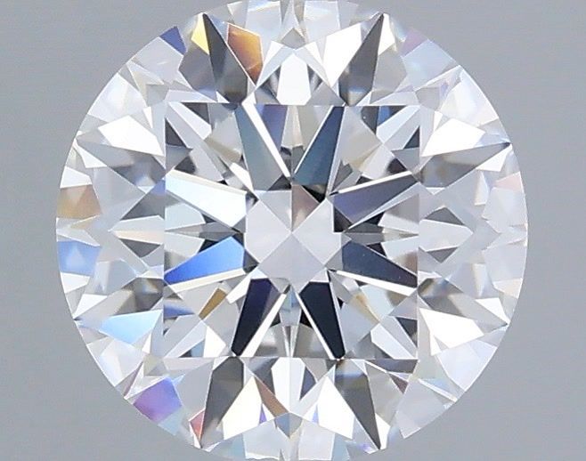 1.59 Carat Round Shaped, Ideal Cut, D Color, VVS1 Clarity, IGI Certified Lab Grown Diamond