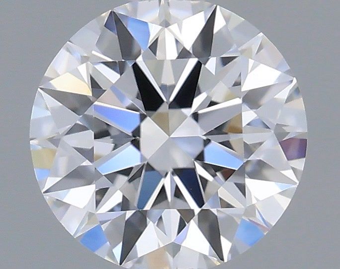 0.46 Carat Round Shaped, Ideal Cut, D Color, VVS2 Clarity, IGI Certified Lab Grown Diamond