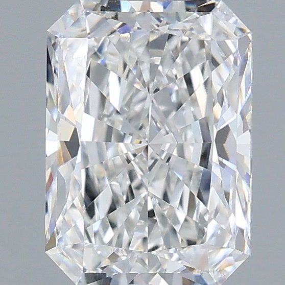 1.52 Carat Radiant Shaped, Very Good Cut, D Color, VVS1 Clarity, IGI Certified Lab Grown Diamond