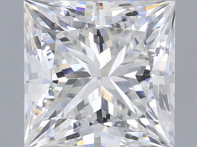 0.76 Carat Princess Shaped, Very Good Cut, D Color, VVS1 Clarity, IGI Certified Lab Grown Diamond