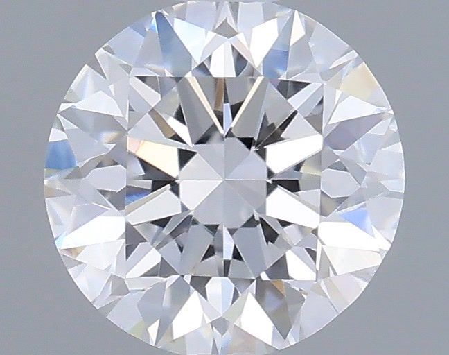 0.54 Carat Round Shaped, Excellent Cut, D Color, VVS2 Clarity, IGI Certified Lab Grown Diamond