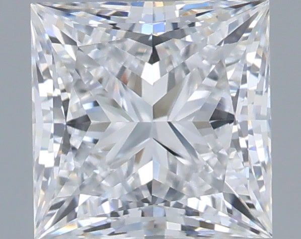 1.18 Carat Princess Shaped, Very Good Cut, D Color, VVS2 Clarity, IGI Certified Lab Grown Diamond