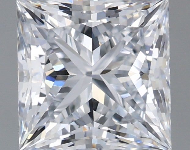 1.53 Carat Princess Shaped, Ideal Cut, E Color, VVS1 Clarity, IGI Certified Lab Grown Diamond