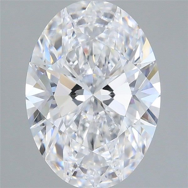 2.17 Carat Oval Shaped, Very Good Cut, D Color, VVS2 Clarity, IGI Certified Lab Grown Diamond