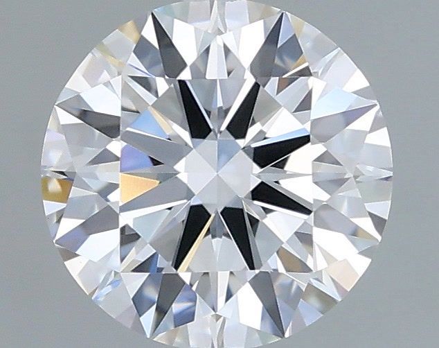 1.07 Carat Round Shaped, Ideal Cut, D Color, VVS2 Clarity, IGI Certified Lab Grown Diamond