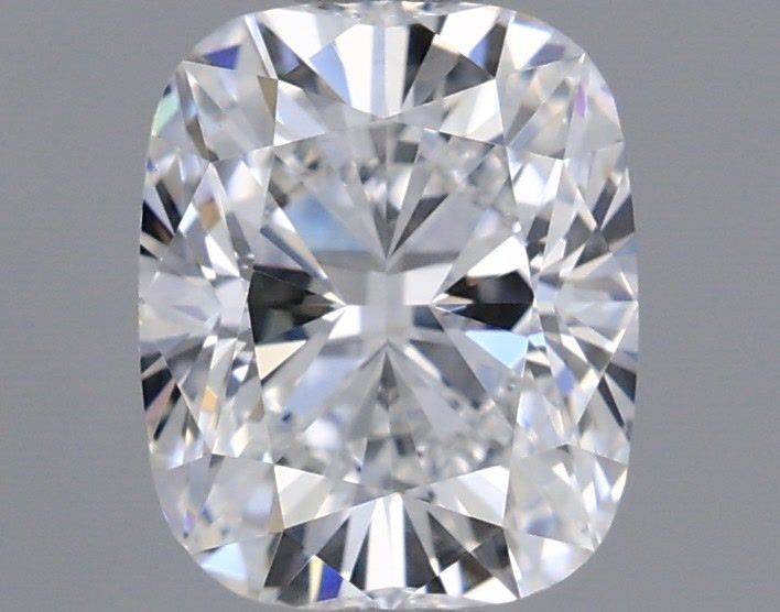 1.02 Carat Cushion Shaped, Ideal Cut, D Color, VVS2 Clarity, IGI Certified Lab Grown Diamond