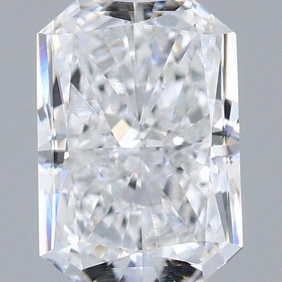 0.53 Carat Radiant Shaped, Very Good Cut, D Color, VVS1 Clarity, IGI Certified Lab Grown Diamond