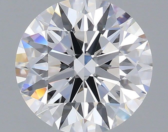 1.77 Carat Round Shaped, Ideal Cut, D Color, VVS2 Clarity, IGI Certified Lab Grown Diamond
