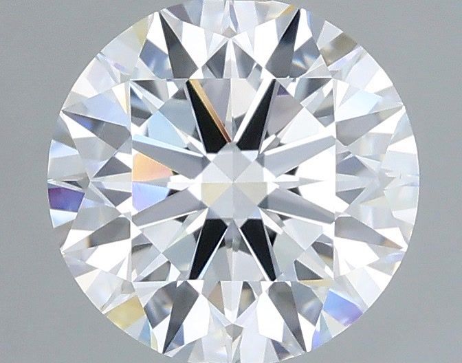 1.37 Carat Round Shaped, Ideal Cut, D Color, VS2 Clarity, IGI Certified Lab Grown Diamond