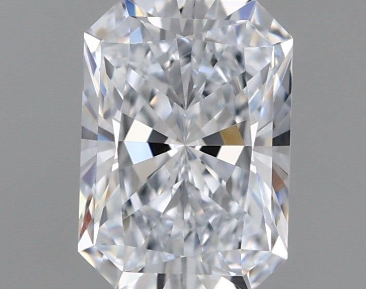 1.03 Carat Radiant Shaped, Excellent Cut, E Color, IF Clarity, IGI Certified Lab Grown Diamond