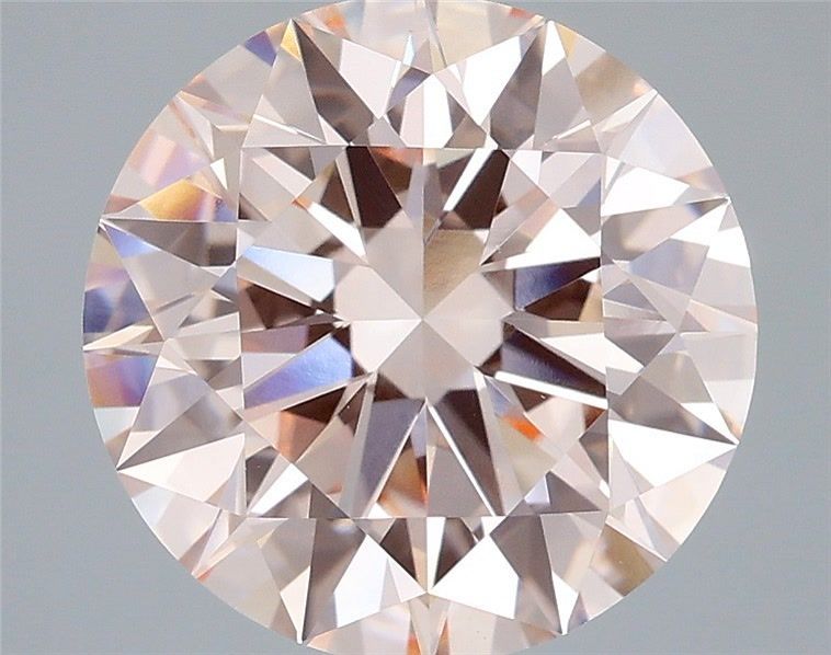5.03 Carat Round Shaped, Ideal Cut, VVS2 Clarity, IGI Certified Lab Grown Diamond