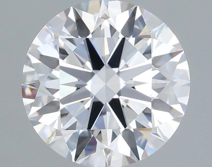 1.70 Carat Round Shaped, Ideal Cut, D Color, VVS2 Clarity, IGI Certified Lab Grown Diamond