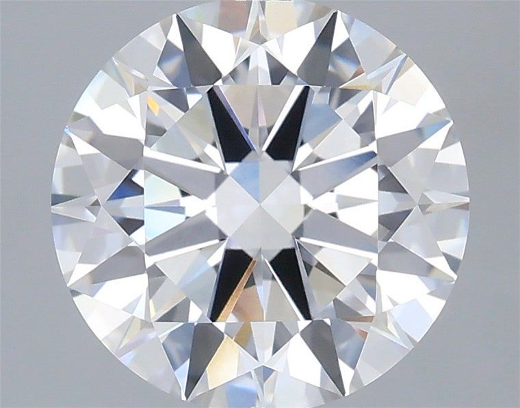 3.07 Carat Round Shaped, Excellent Cut, E Color, VVS1 Clarity, IGI Certified Lab Grown Diamond