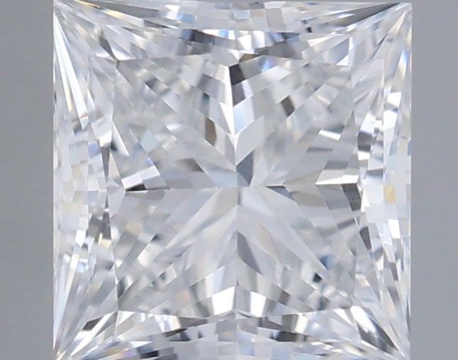 1.05 Carat Princess Shaped, Very Good Cut, D Color, VVS2 Clarity, IGI Certified Lab Grown Diamond