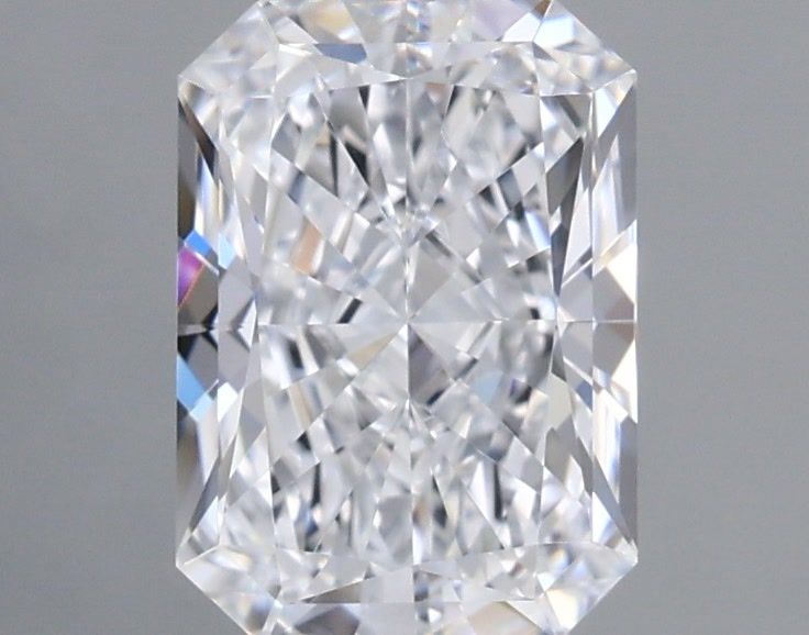 1.05 Carat Radiant Shaped, Ideal Cut, D Color, IF Clarity, IGI Certified Lab Grown Diamond