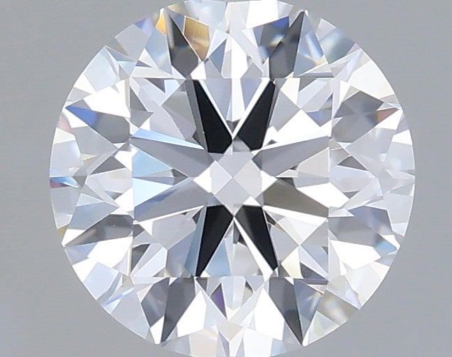 1.03 Carat Round Shaped, Ideal Cut, D Color, VVS2 Clarity, IGI Certified Lab Grown Diamond