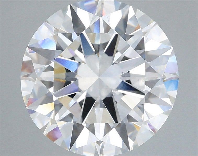 4.51 Carat Round Shaped, Excellent Cut, F Color, VS1 Clarity, IGI Certified Lab Grown Diamond