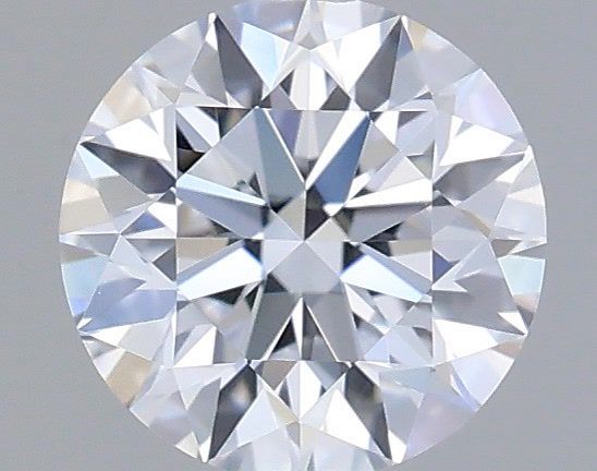 0.50 Carat Round Shaped, Ideal Cut, D Color, VVS2 Clarity, IGI Certified Lab Grown Diamond