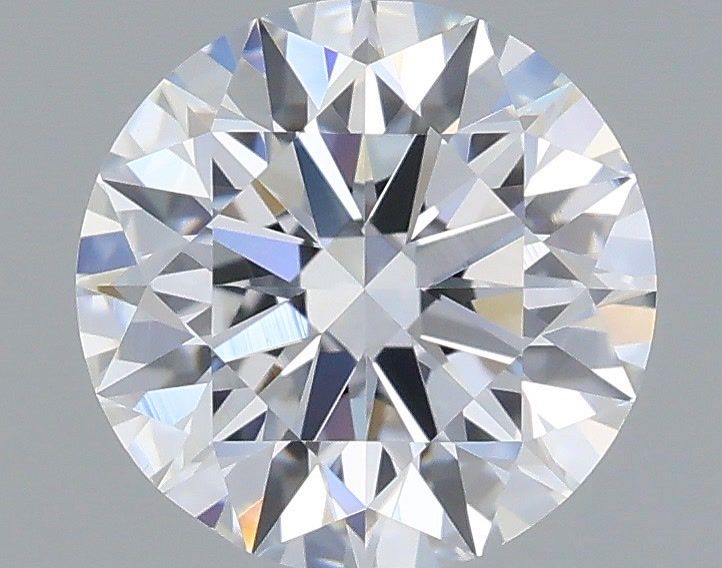 1.08 Carat Round Shaped, Excellent Cut, D Color, VVS2 Clarity, IGI Certified Lab Grown Diamond