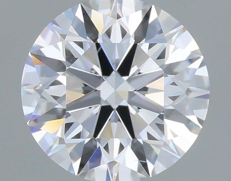 0.63 Carat Round Shaped, Ideal Cut, D Color, VS2 Clarity, IGI Certified Lab Grown Diamond