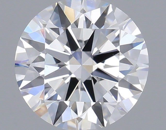 0.49 Carat Round Shaped, Very Good Cut, D Color, VVS2 Clarity, IGI Certified Lab Grown Diamond