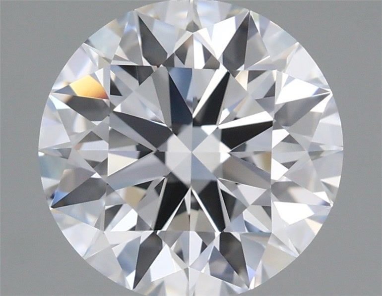 2.06 Carat Round Shaped, Ideal Cut, E Color, IF Clarity, IGI Certified Lab Grown Diamond