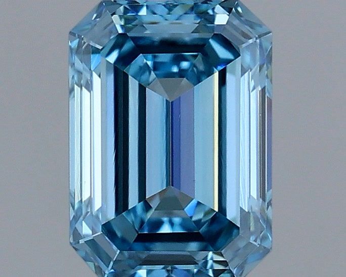 1.20 Carat Emerald Shaped, Ideal Cut, VVS2 Clarity, IGI Certified Lab Grown Diamond