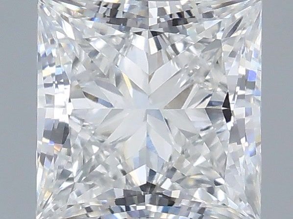 0.74 Carat Princess Shaped, Very Good Cut, D Color, VVS1 Clarity, IGI Certified Lab Grown Diamond