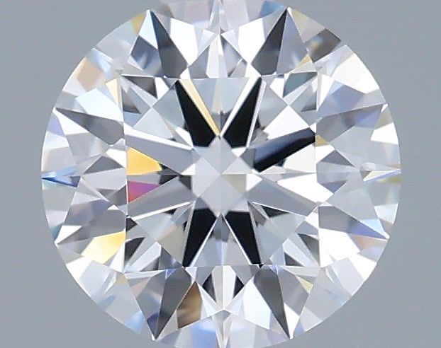 1.05 Carat Round Shaped, Ideal Cut, D Color, VVS2 Clarity, IGI Certified Lab Grown Diamond