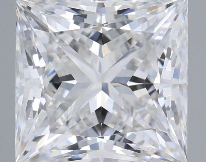 1.02 Carat Princess Shaped, Ideal Cut, E Color, VVS1 Clarity, IGI Certified Lab Grown Diamond