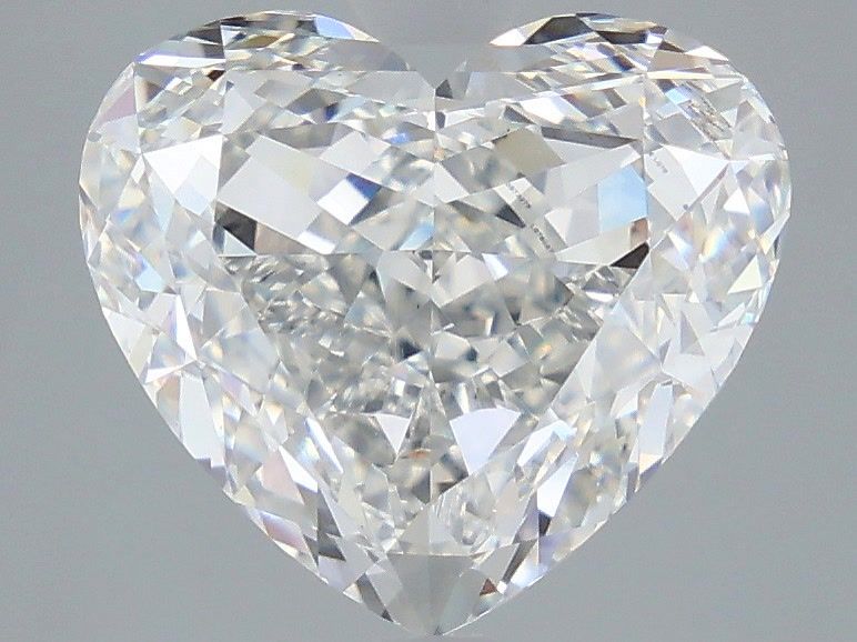 5.13 Carat Heart Shaped, Ideal Cut, F Color, VVS2 Clarity, IGI Certified Lab Grown Diamond