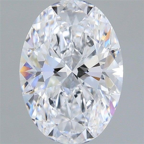 1.50 Carat Oval Shaped, Very Good Cut, D Color, VVS2 Clarity, IGI Certified Lab Grown Diamond