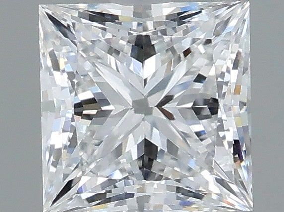 0.75 Carat Princess Shaped, Very Good Cut, D Color, VVS1 Clarity, IGI Certified Lab Grown Diamond