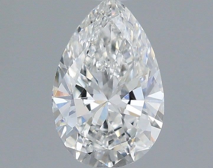 0.53 Carat Pear Shaped, Very Good Cut, E Color, VVS2 Clarity, IGI Certified Lab Grown Diamond