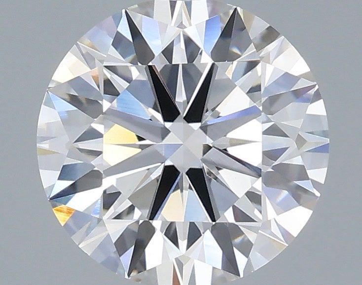 2.06 Carat Round Shaped, Ideal Cut, E Color, VVS2 Clarity, IGI Certified Lab Grown Diamond