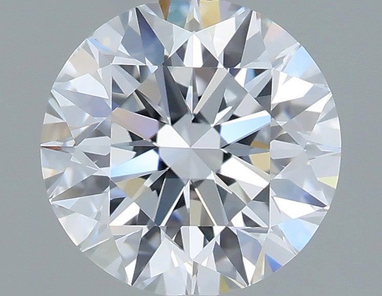 1.39 Carat Round Shaped, Excellent Cut, E Color, VS2 Clarity, IGI Certified Lab Grown Diamond