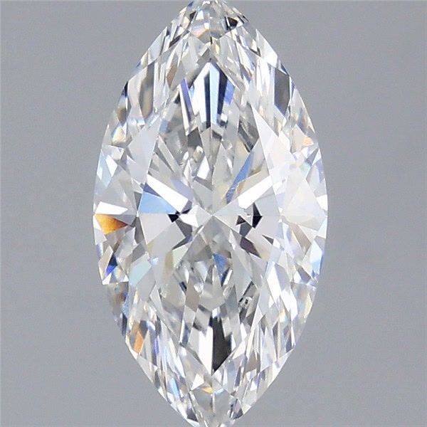 2.09 Carat Marquise Shaped, Ideal Cut, F Color, VVS2 Clarity, IGI Certified Lab Grown Diamond