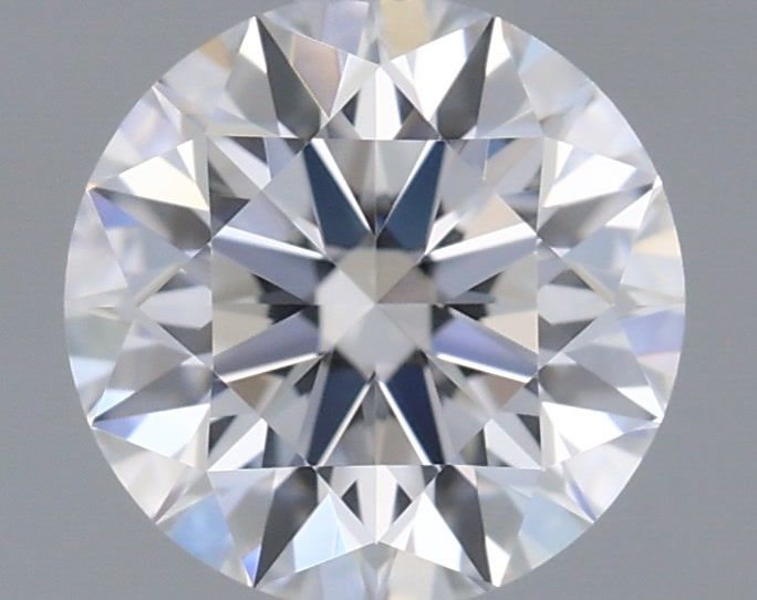 0.54 Carat Round Shaped, Ideal Cut, D Color, IF Clarity, IGI Certified Lab Grown Diamond