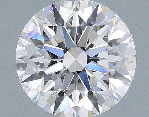 1.08 Carat Round Shaped, Excellent Cut, D Color, VVS2 Clarity, IGI Certified Lab Grown Diamond