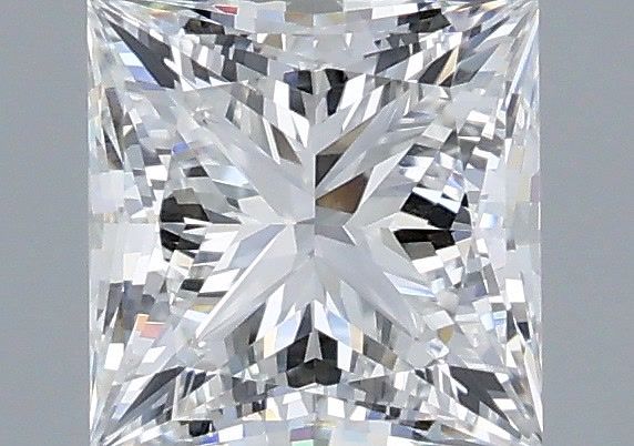 1.44 Carat Princess Shaped, Very Good Cut, D Color, VS1 Clarity, IGI Certified Lab Grown Diamond