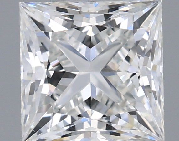 1.04 Carat Princess Shaped, Ideal Cut, E Color, VVS1 Clarity, IGI Certified Lab Grown Diamond