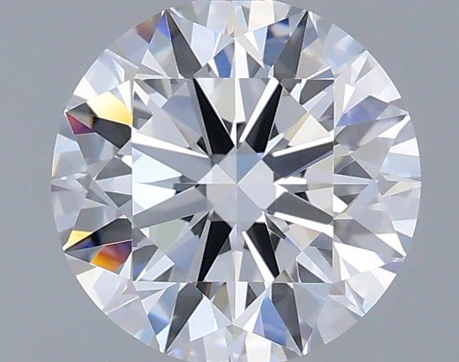 1.32 Carat Round Shaped, Ideal Cut, D Color, VVS1 Clarity, IGI Certified Lab Grown Diamond