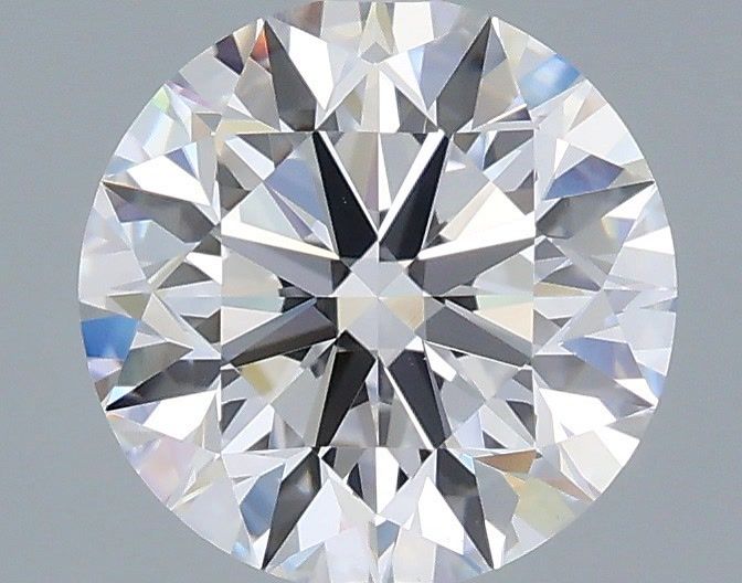 2.03 Carat Round Shaped, Excellent Cut, D Color, VS1 Clarity, IGI Certified Lab Grown Diamond