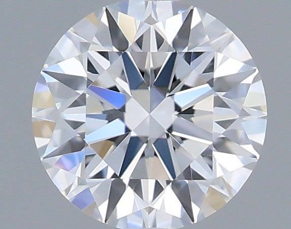 0.33 Carat Round Shaped, Ideal Cut, D Color, VVS2 Clarity, IGI Certified Lab Grown Diamond