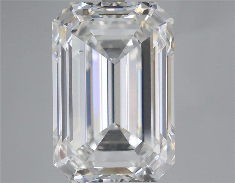 15.03 Carat Emerald Shaped, Very Good Cut, F Color, VS1 Clarity, IGI Certified Lab Grown Diamond